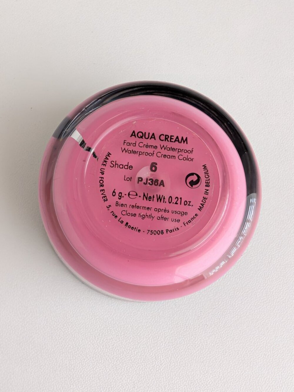 Make Up For Ever Aqua Cream Waterproof Cream Color #6 New Old Stock Retired